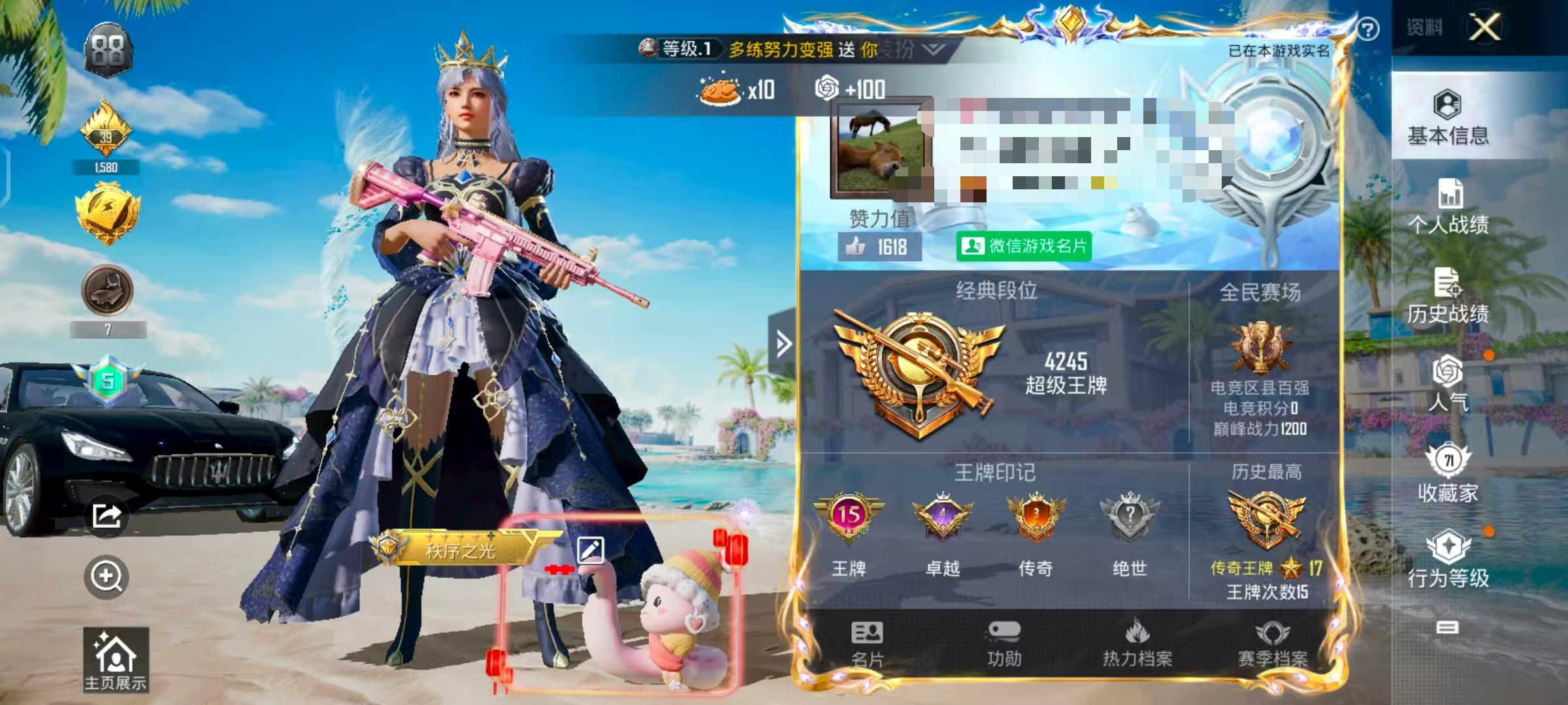 HPSJ3314489和平精英账号详情图2 HPSJ3314489和平精英账号详情图2