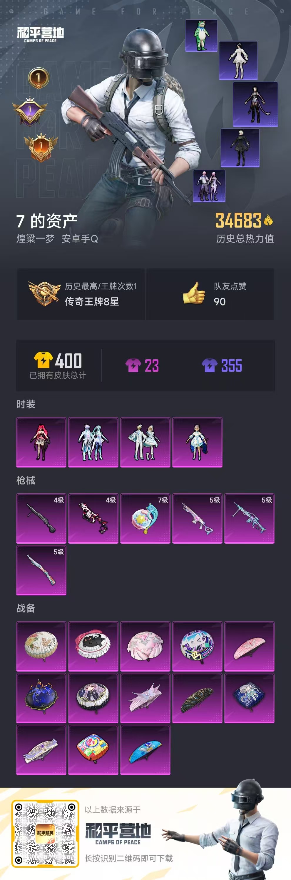 HPSJ3314267和平精英账号详情图4 HPSJ3314267和平精英账号详情图4