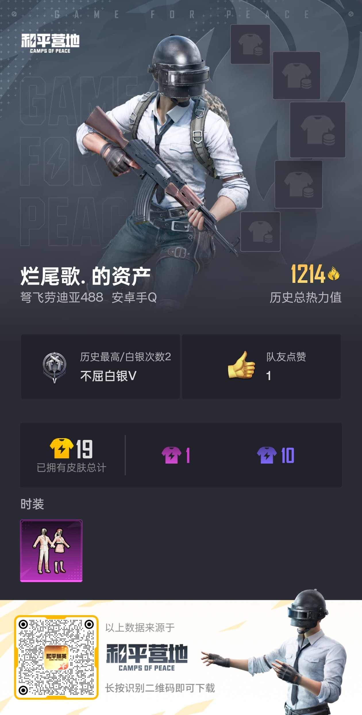 HPSJ3315694和平精英账号详情图4