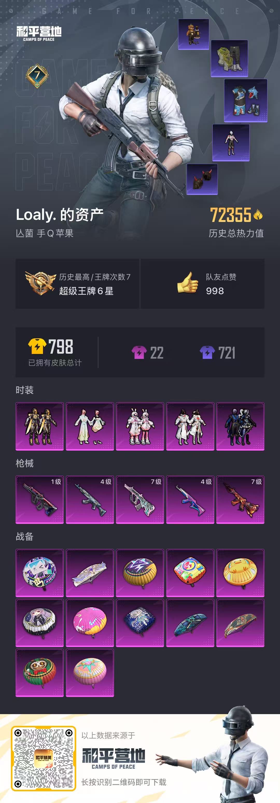 HPSJ3314419和平精英账号详情图3 HPSJ3314419和平精英账号详情图3