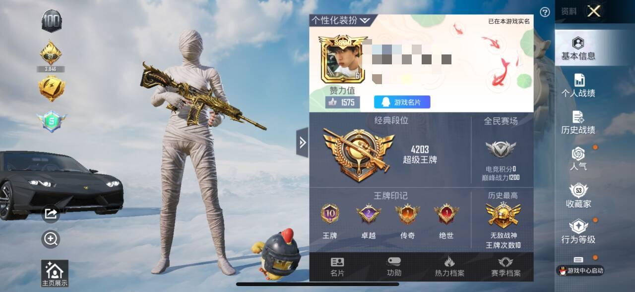 HPSJ3314787和平精英账号详情图2 HPSJ3314787和平精英账号详情图2