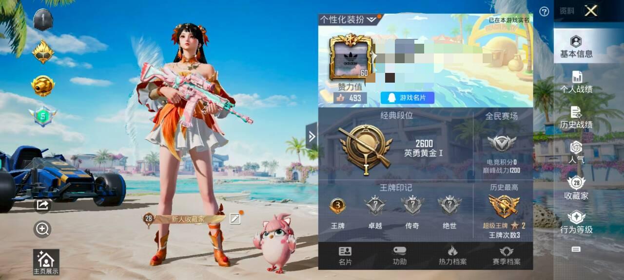 HPSJ3314774和平精英账号详情图2 HPSJ3314774和平精英账号详情图2