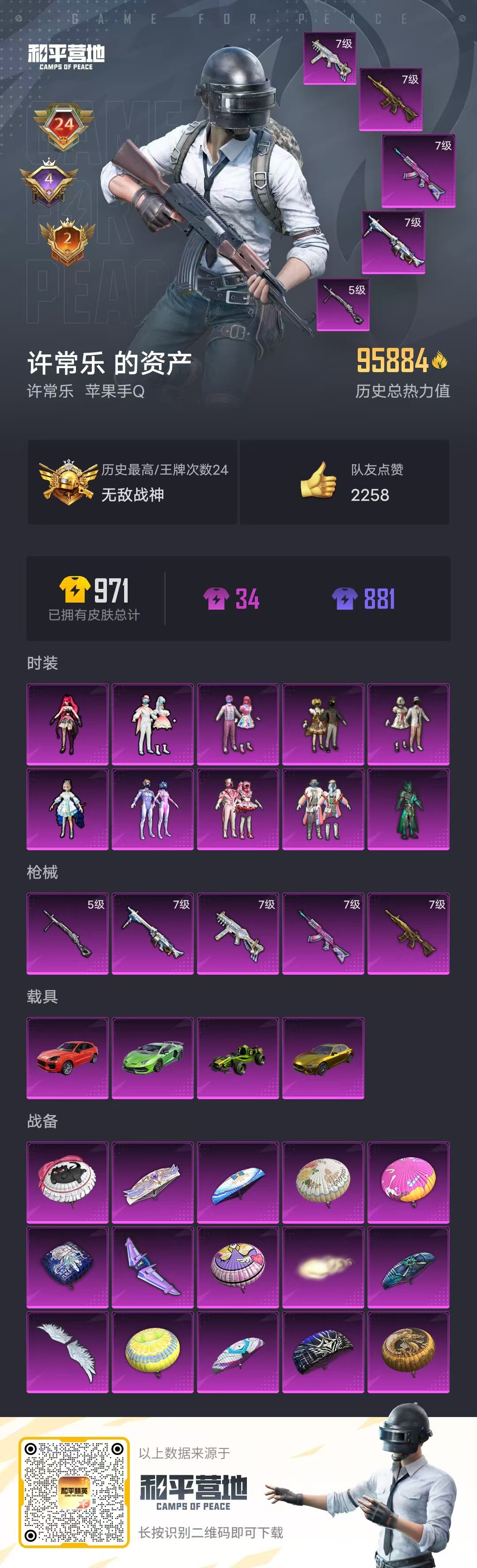 HPSJ3314740和平精英账号详情图3 HPSJ3314740和平精英账号详情图3