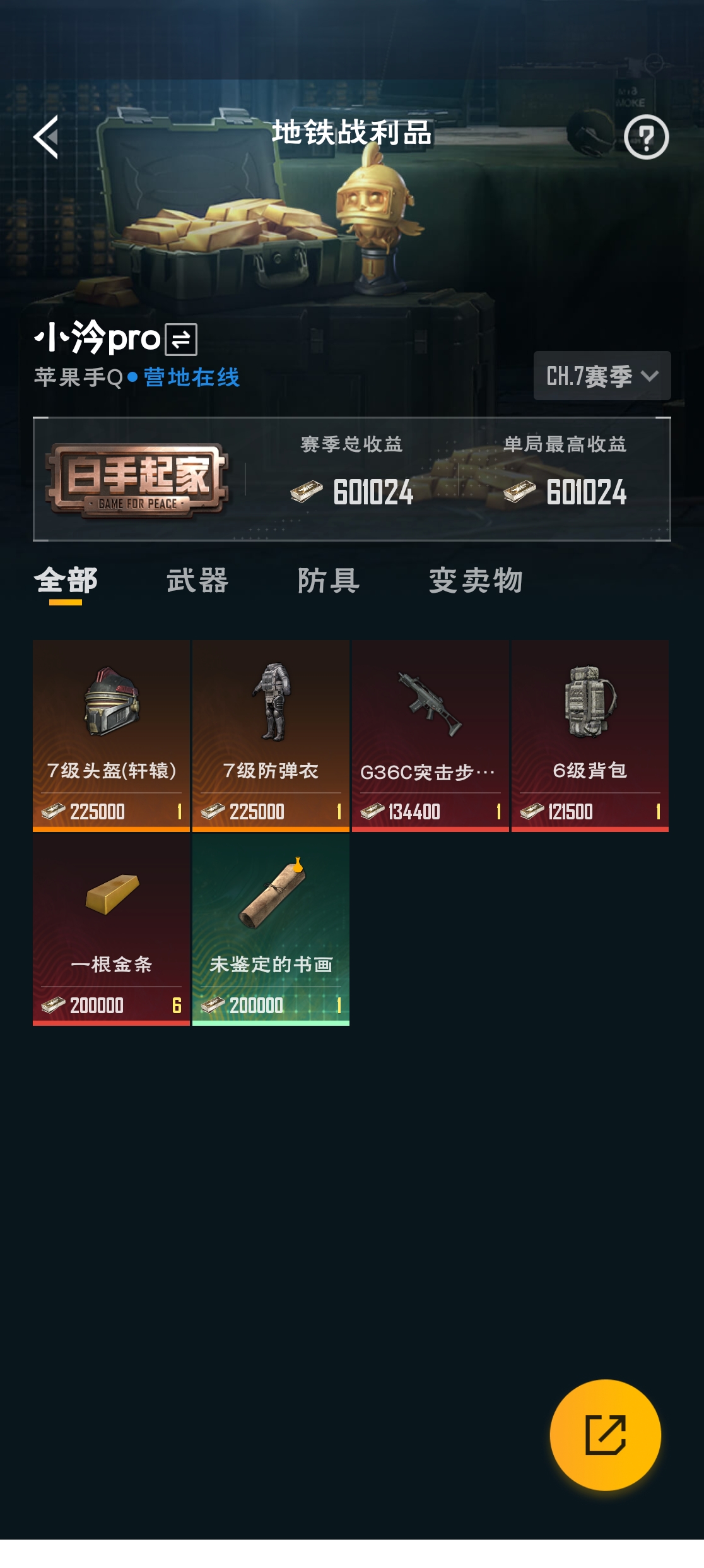HPZM3314929和平精英账号详情图13 HPZM3314929和平精英账号详情图13