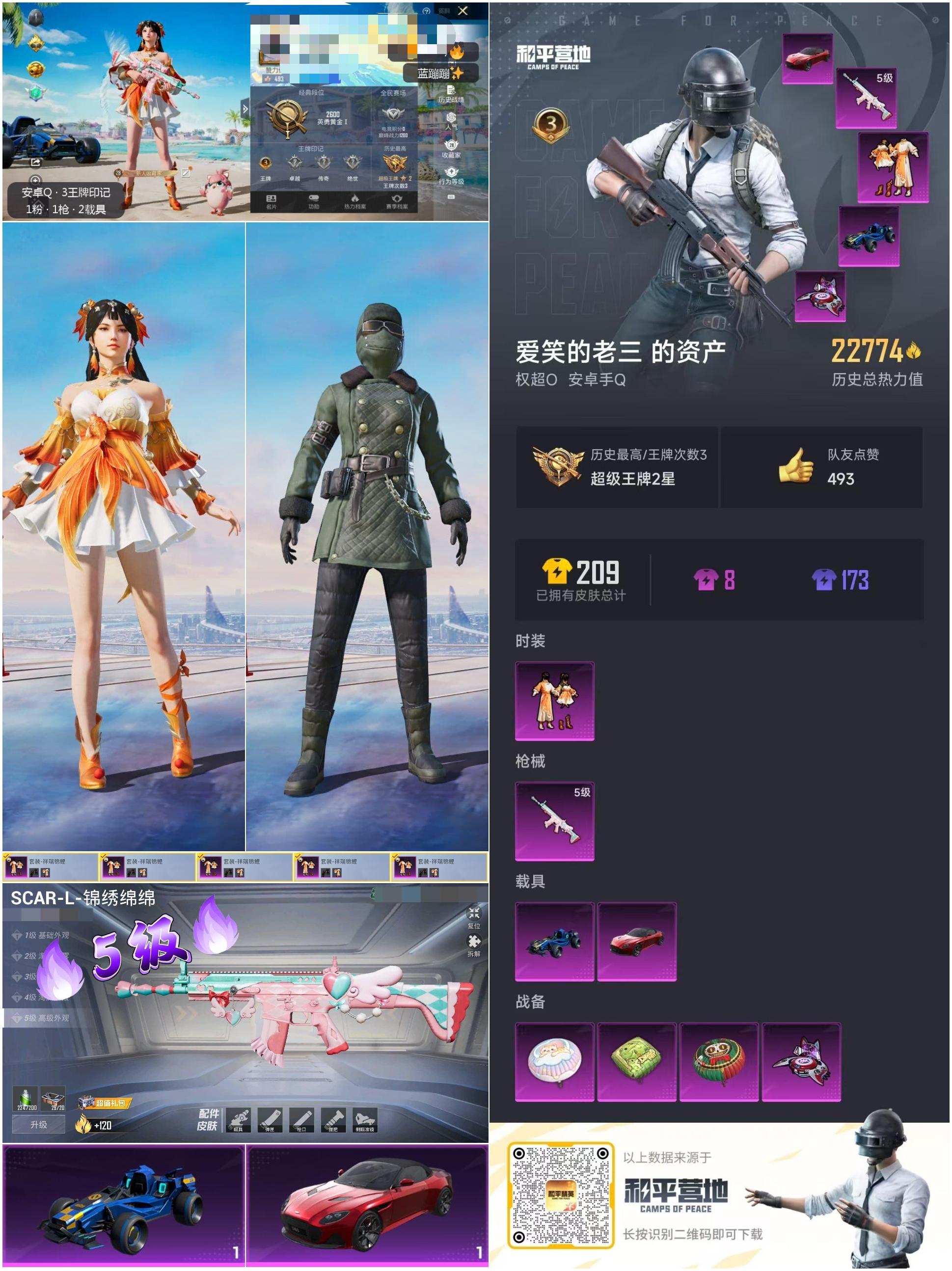 HPSJ3314774和平精英账号详情图4 HPSJ3314774和平精英账号详情图4