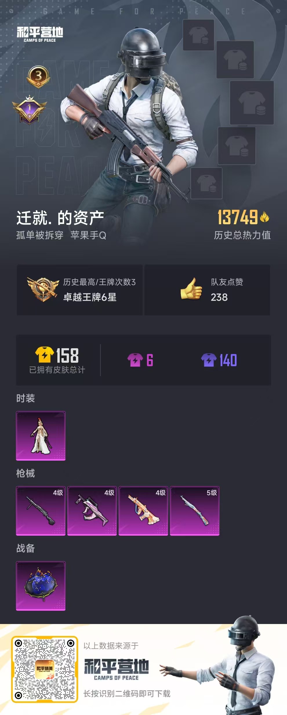 HPSJ3314753和平精英账号详情图3 HPSJ3314753和平精英账号详情图3