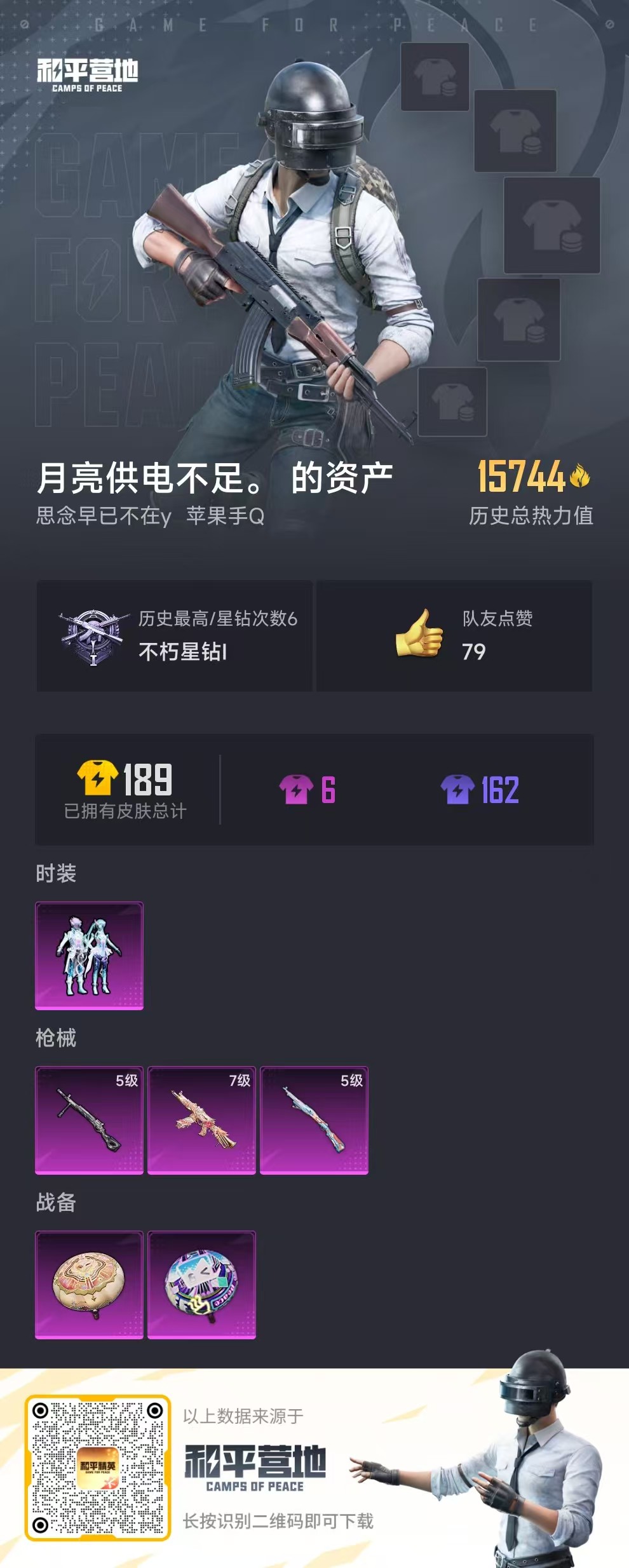 HPSJ3315258和平精英账号详情图3 HPSJ3315258和平精英账号详情图3