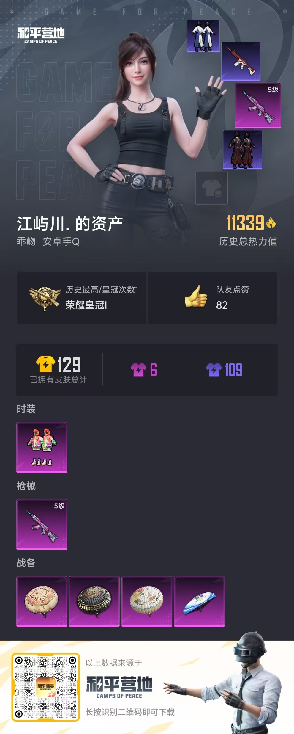 HPSJ3317448和平精英账号详情图3 HPSJ3317448和平精英账号详情图3