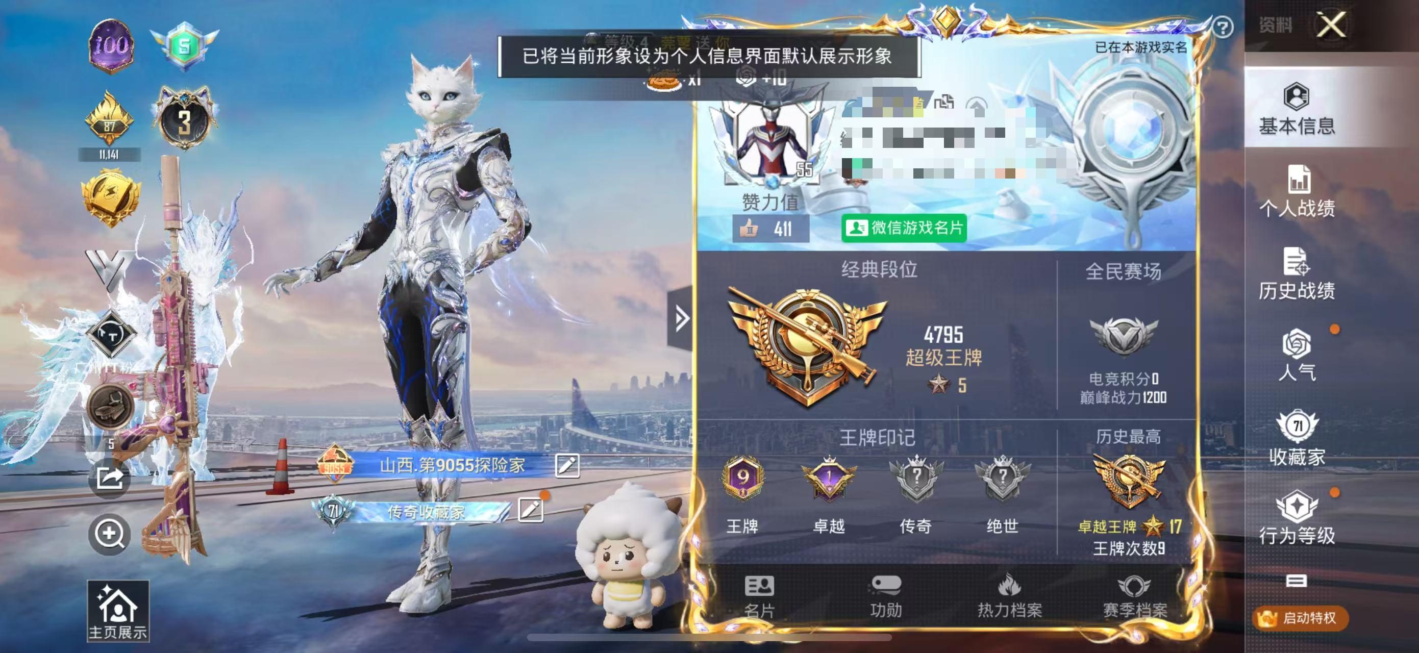 HPSJ3315476和平精英账号详情图2 HPSJ3315476和平精英账号详情图2