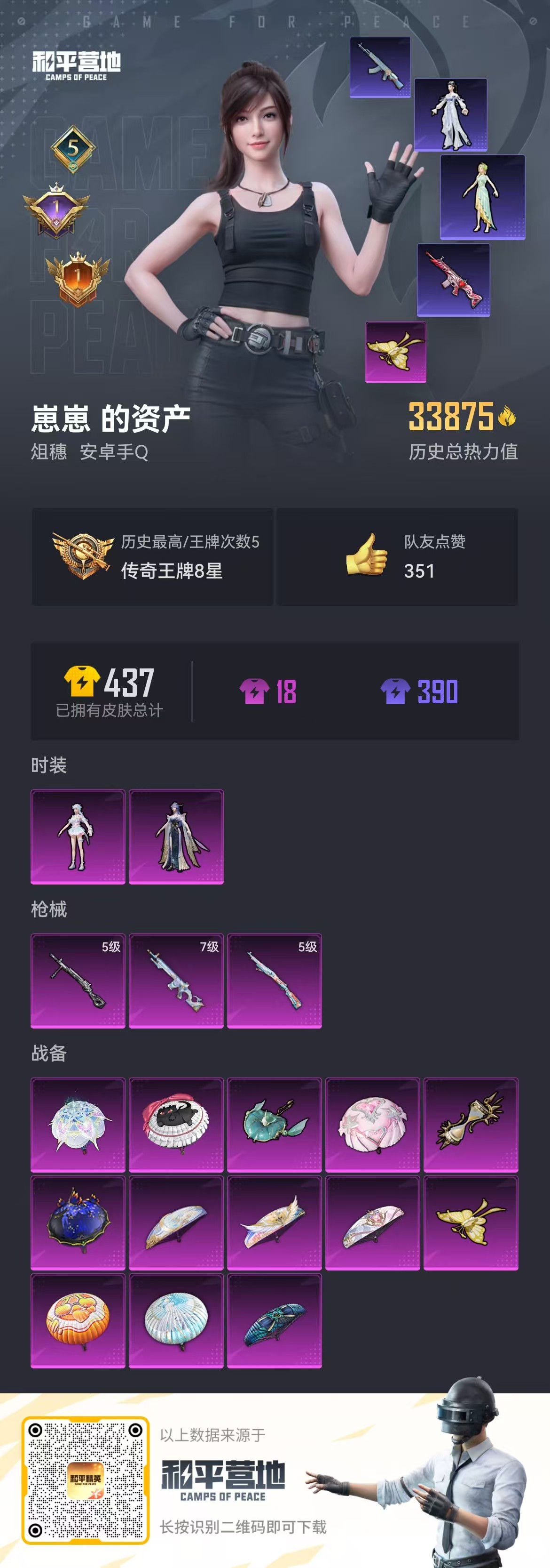 HPSJ3315490和平精英账号详情图3 HPSJ3315490和平精英账号详情图3