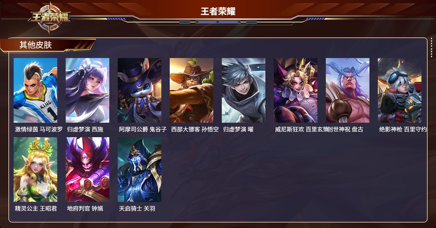 WZMK3254111王者荣耀账号详情图5 WZMK3254111王者荣耀账号详情图5