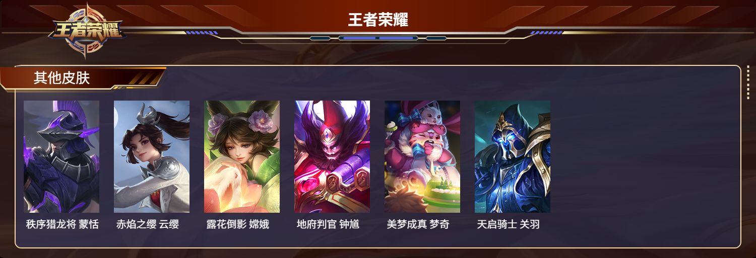 WZMK3254662王者荣耀账号详情图6