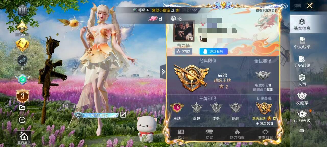 HPSJ3315924和平精英账号详情图2 HPSJ3315924和平精英账号详情图2