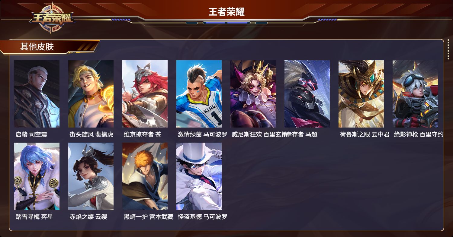 WZMK3254646王者荣耀账号详情图4 WZMK3254646王者荣耀账号详情图4