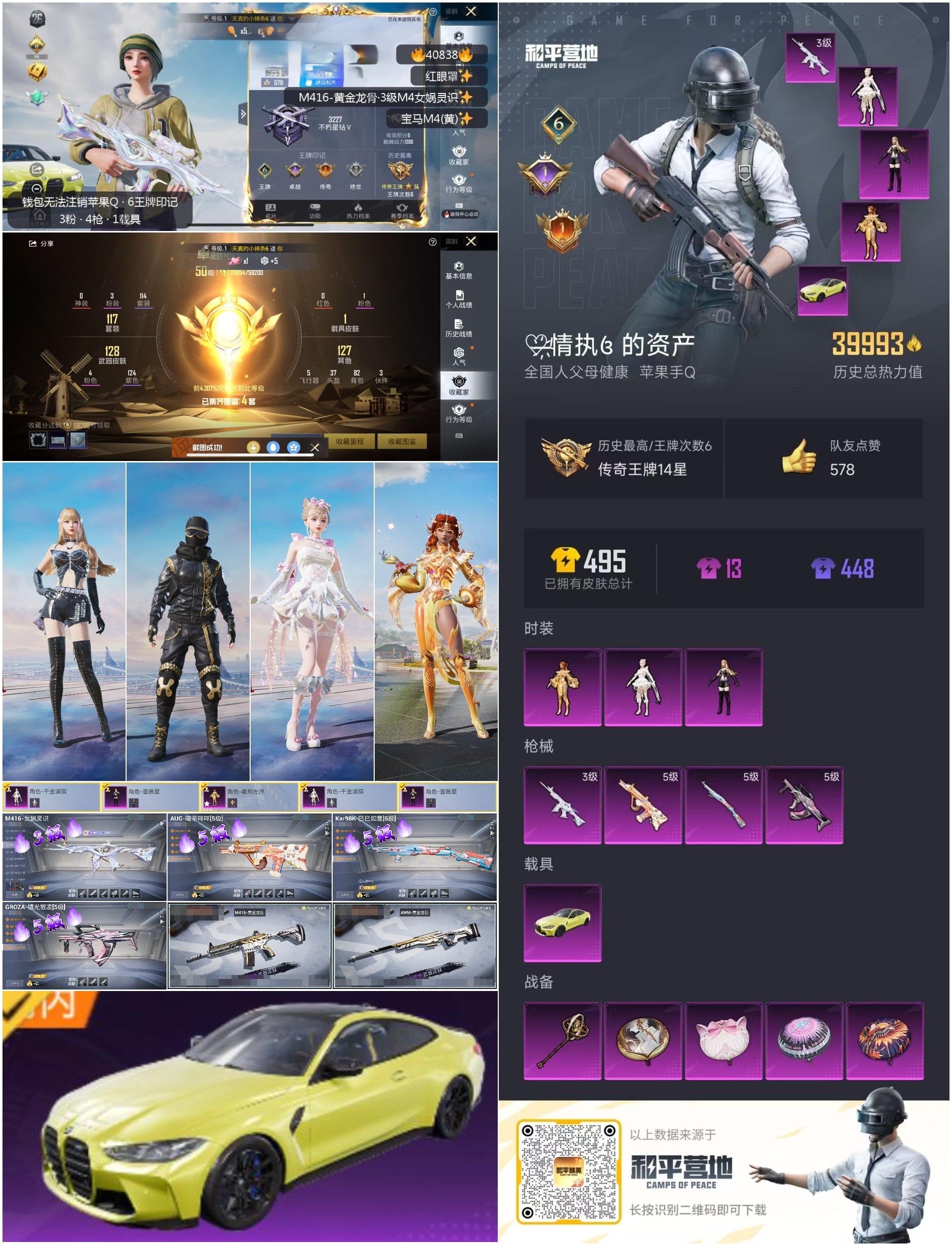 HPSJ3317462和平精英账号详情图4 HPSJ3317462和平精英账号详情图4
