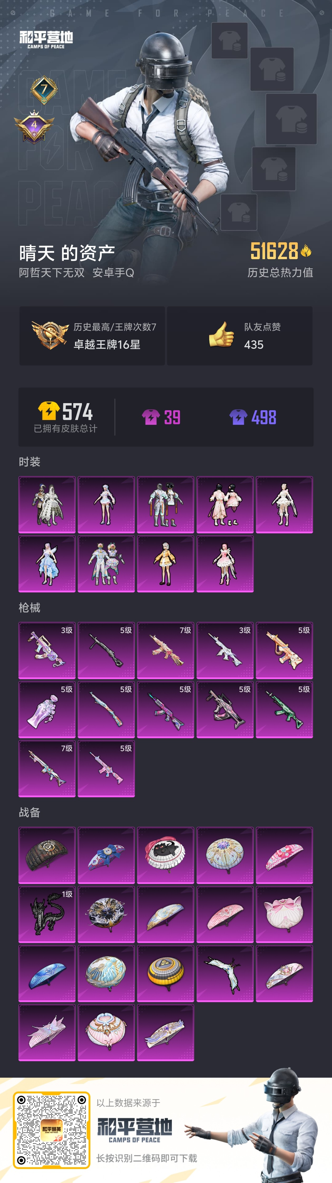 HPSJ3317480和平精英账号详情图3 HPSJ3317480和平精英账号详情图3