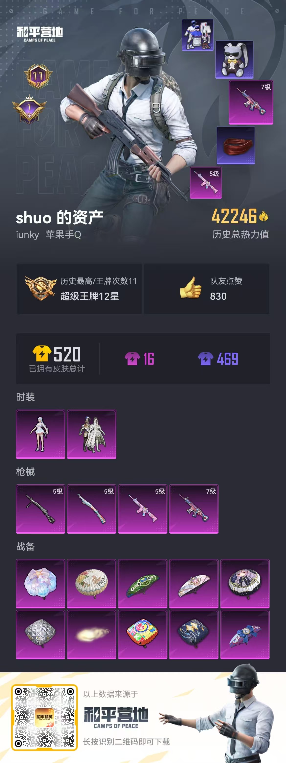 HPSJ3316366和平精英账号详情图4 HPSJ3316366和平精英账号详情图4