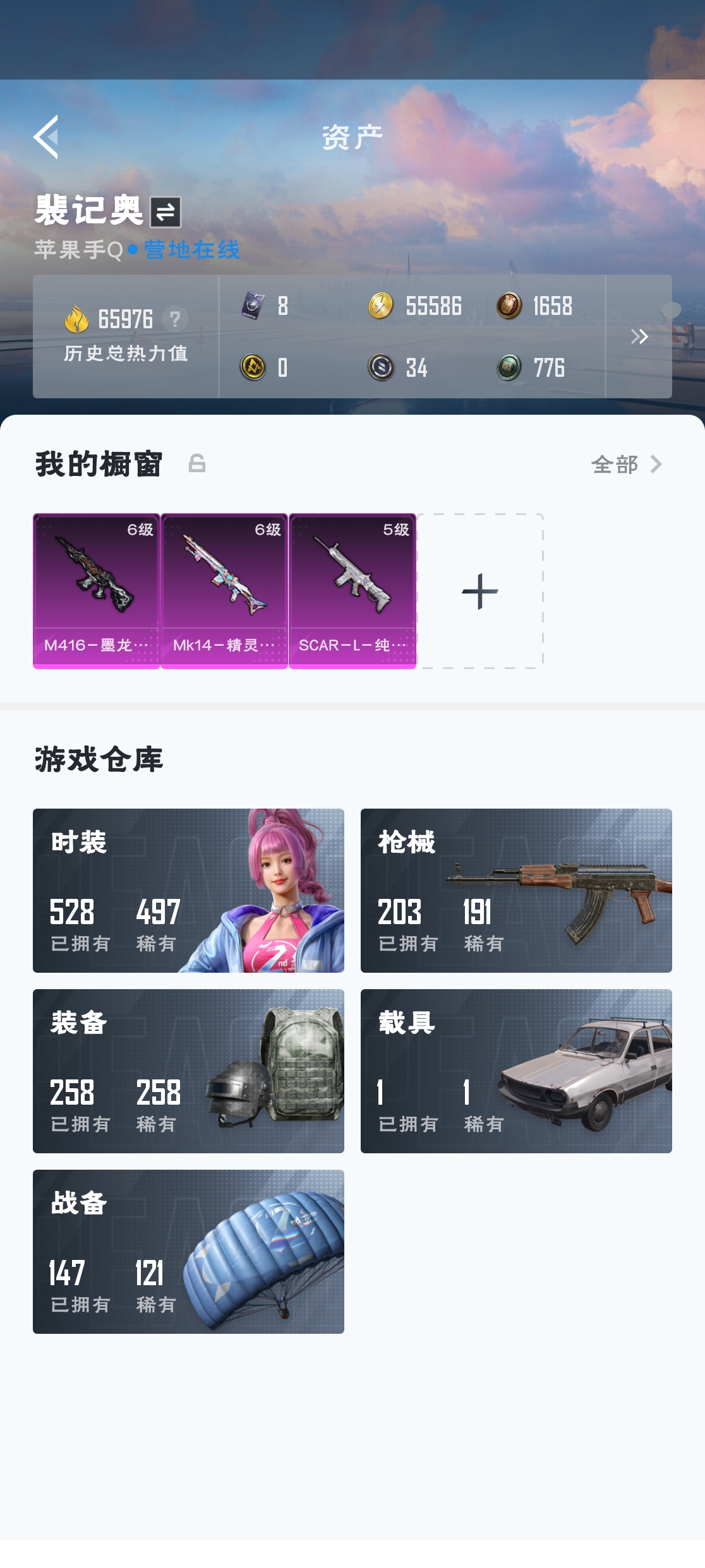 HPZM3316537和平精英账号详情图3 HPZM3316537和平精英账号详情图3