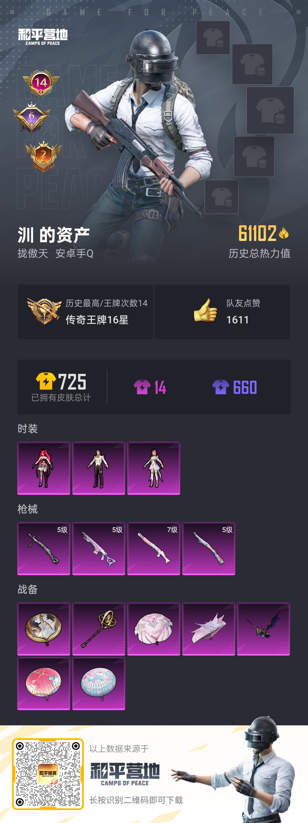 HPSJ3320523和平精英账号详情图4 HPSJ3320523和平精英账号详情图4