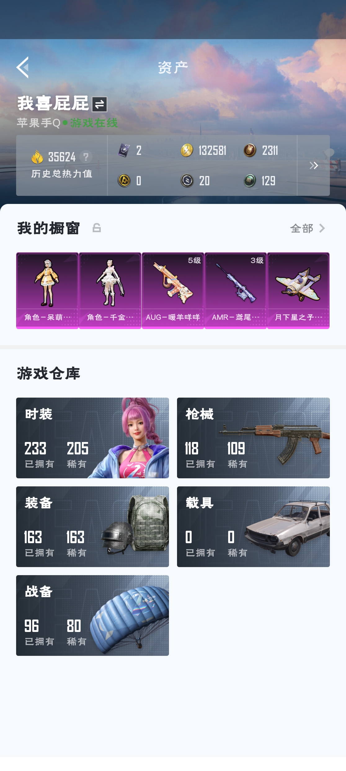 HPZM3318056和平精英账号详情图3 HPZM3318056和平精英账号详情图3