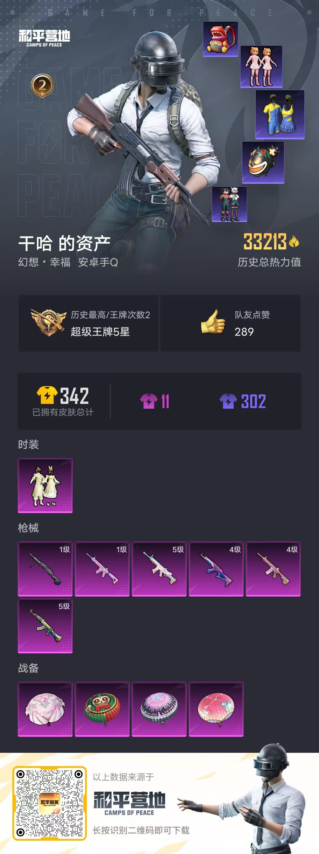 HPSJ3317503和平精英账号详情图3 HPSJ3317503和平精英账号详情图3