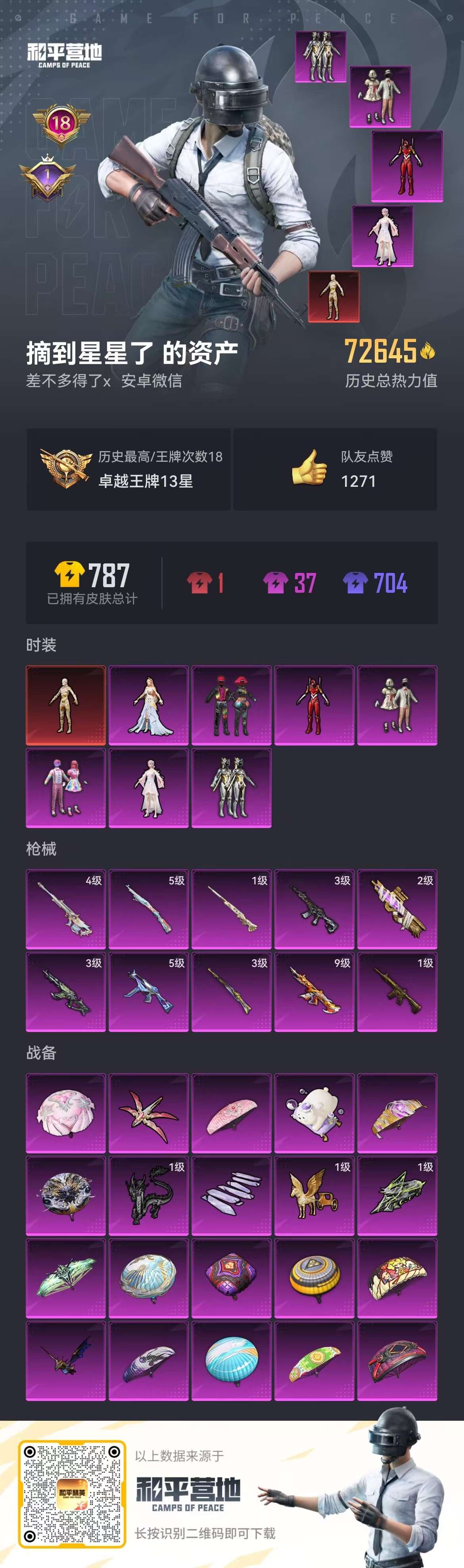 HPSJ3298707和平精英账号详情图3 HPSJ3298707和平精英账号详情图3