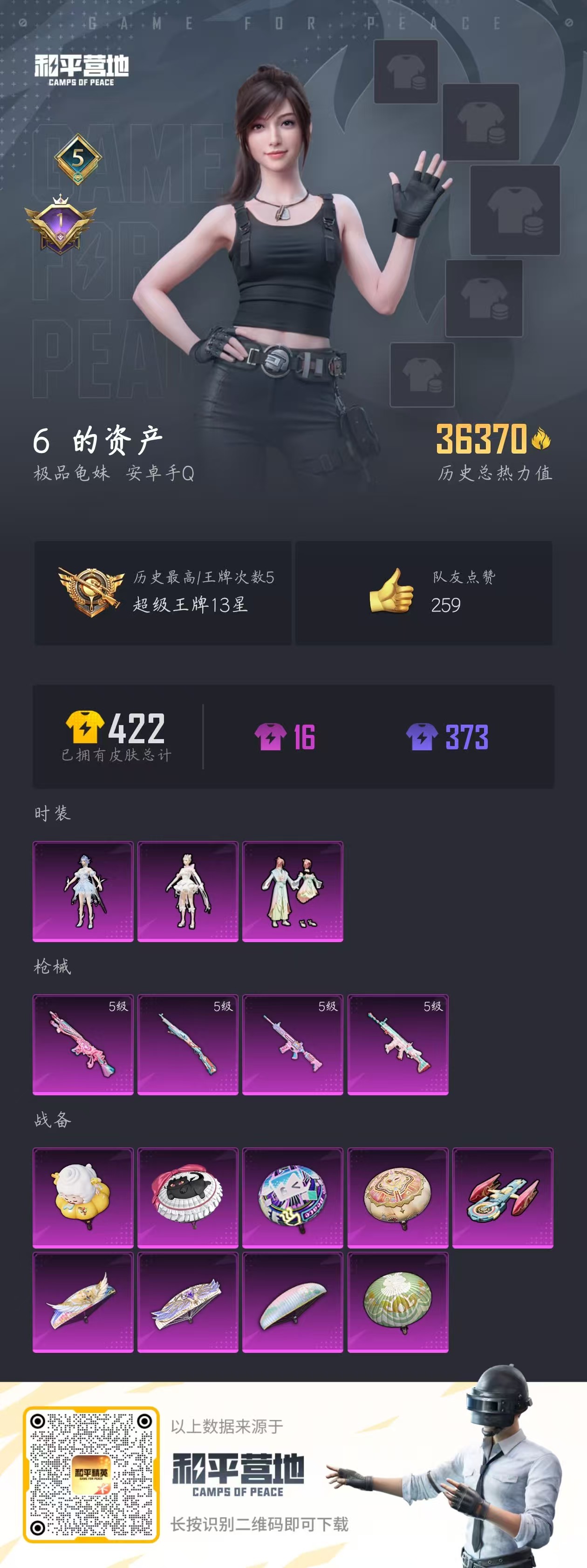 HPYHW3298792和平精英账号详情图5