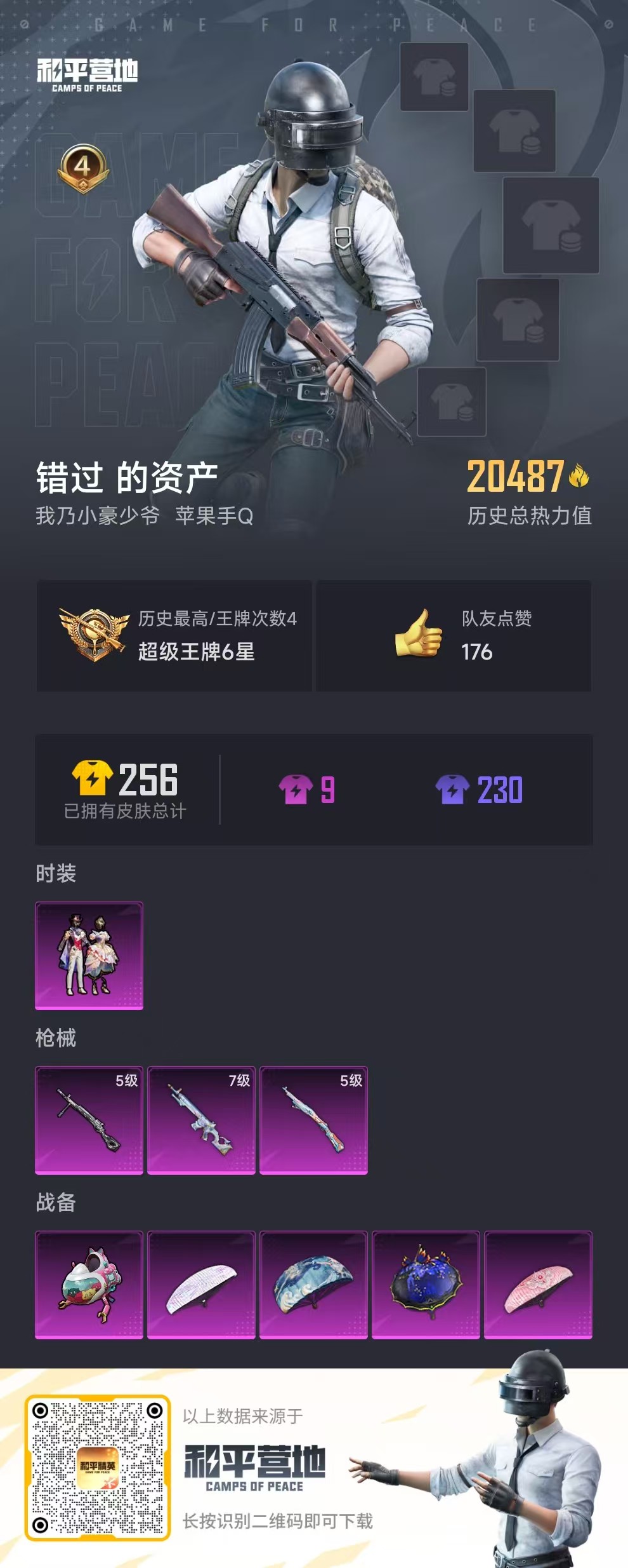 HPSJ3318031和平精英账号详情图3 HPSJ3318031和平精英账号详情图3