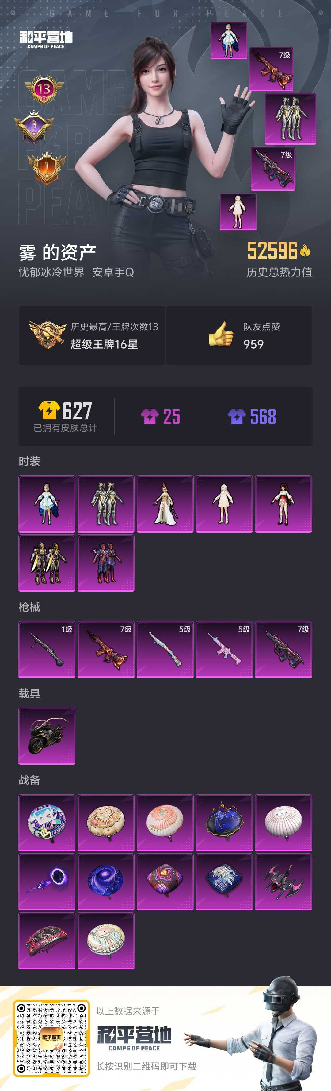 HPSJ3317985和平精英账号详情图4 HPSJ3317985和平精英账号详情图4