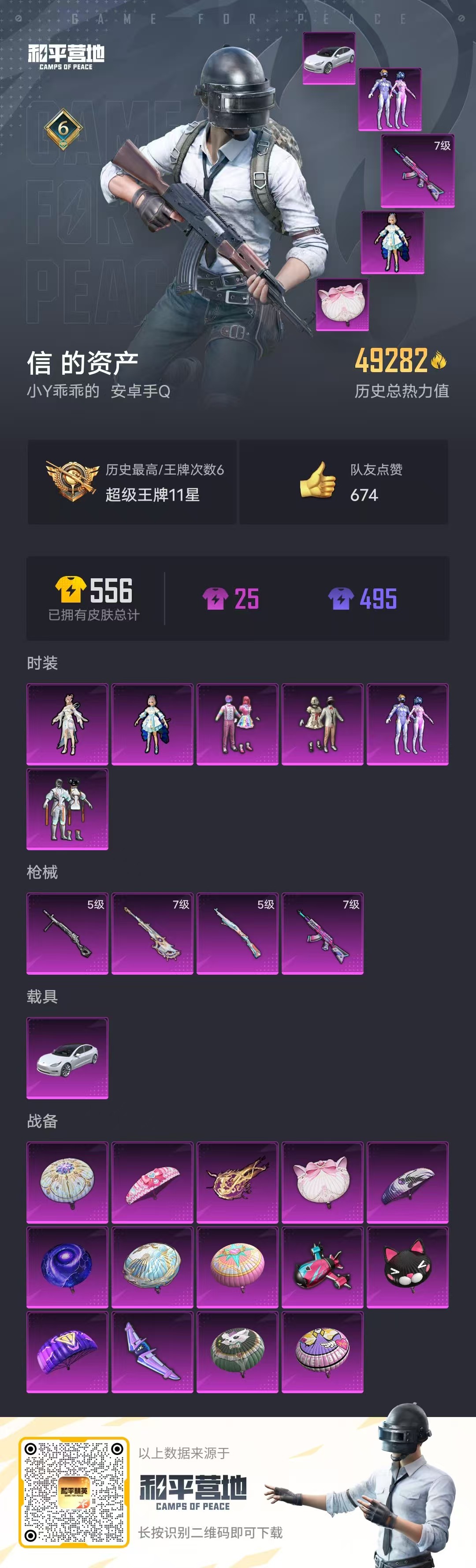 HPSJ3317977和平精英账号详情图3 HPSJ3317977和平精英账号详情图3