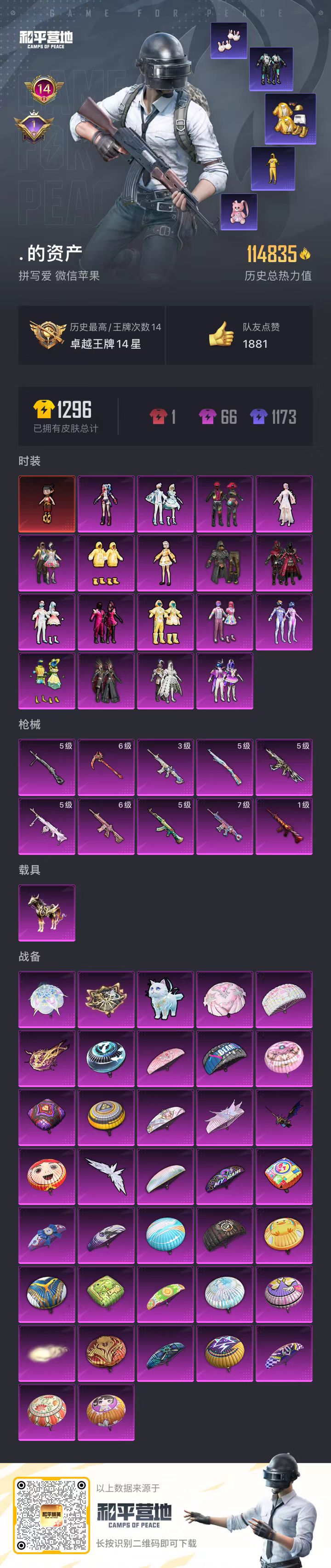 HPYHW3318029和平精英账号详情图11