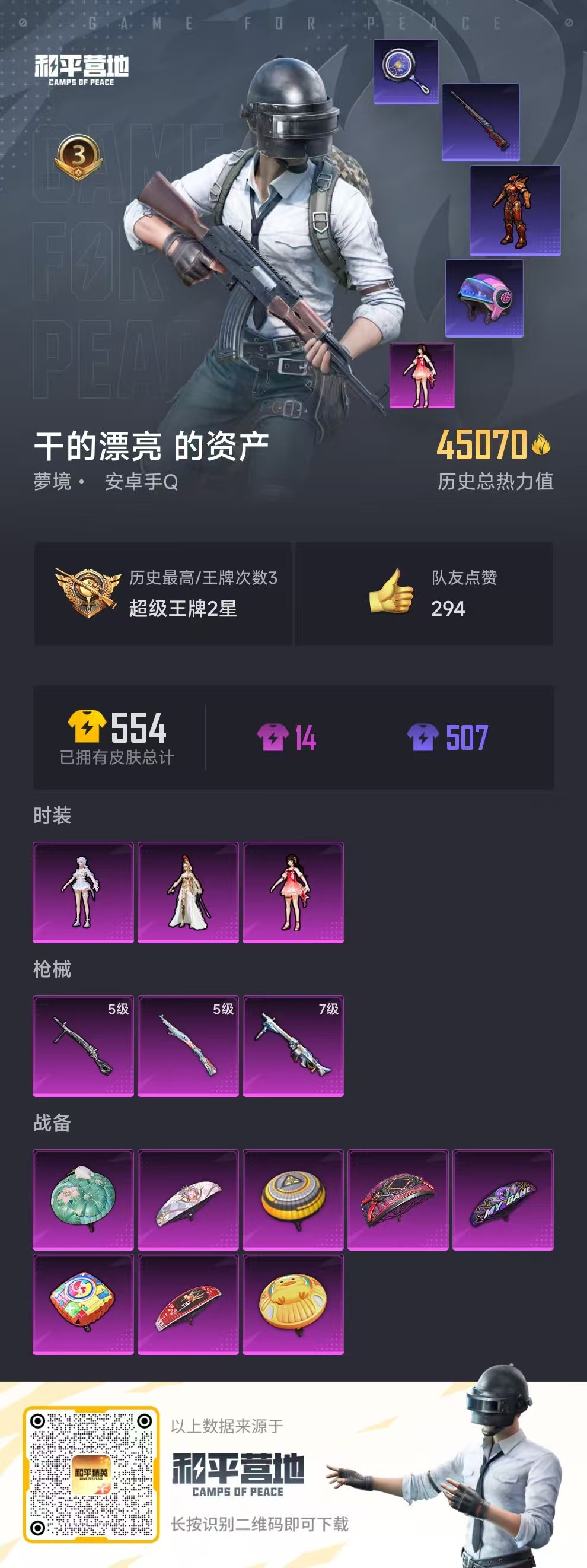HPSJ3322146和平精英账号详情图2 HPSJ3322146和平精英账号详情图2