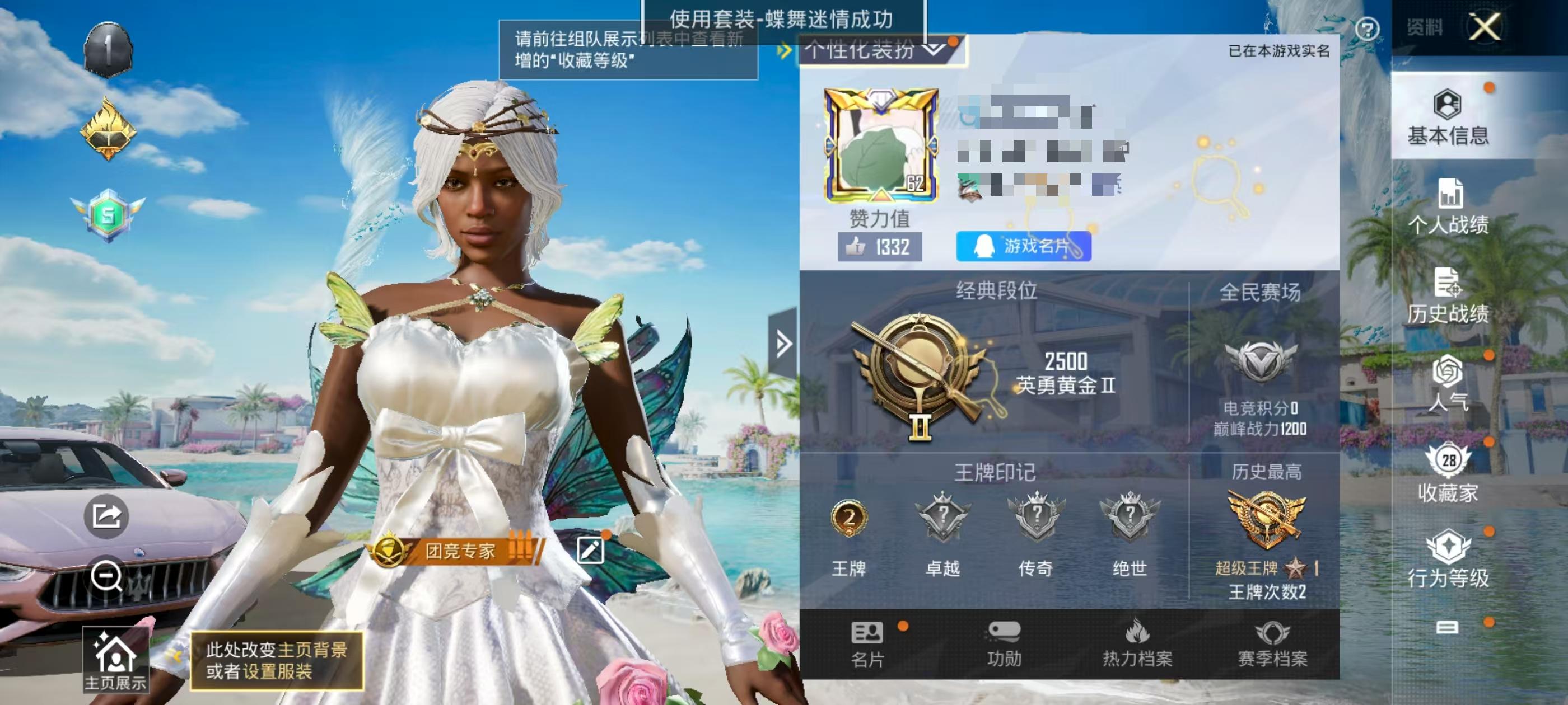 HPSJ3319947和平精英账号详情图2 HPSJ3319947和平精英账号详情图2