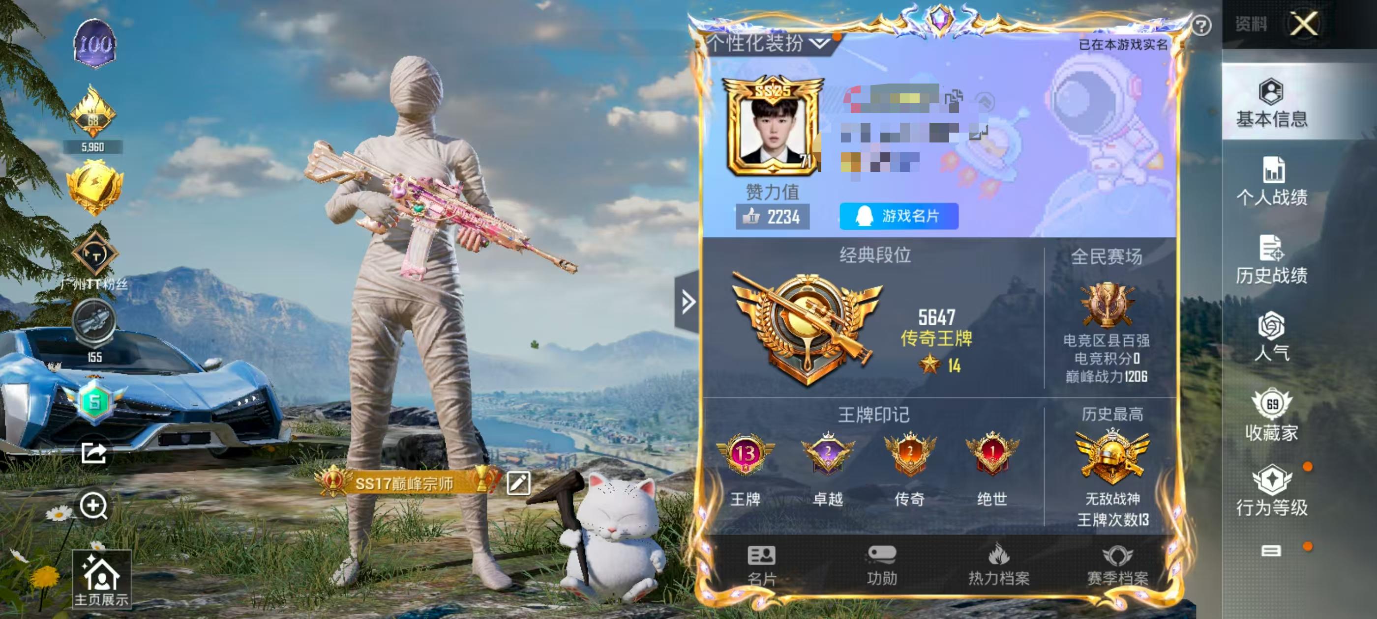 HPSJ3319991和平精英账号详情图2 HPSJ3319991和平精英账号详情图2
