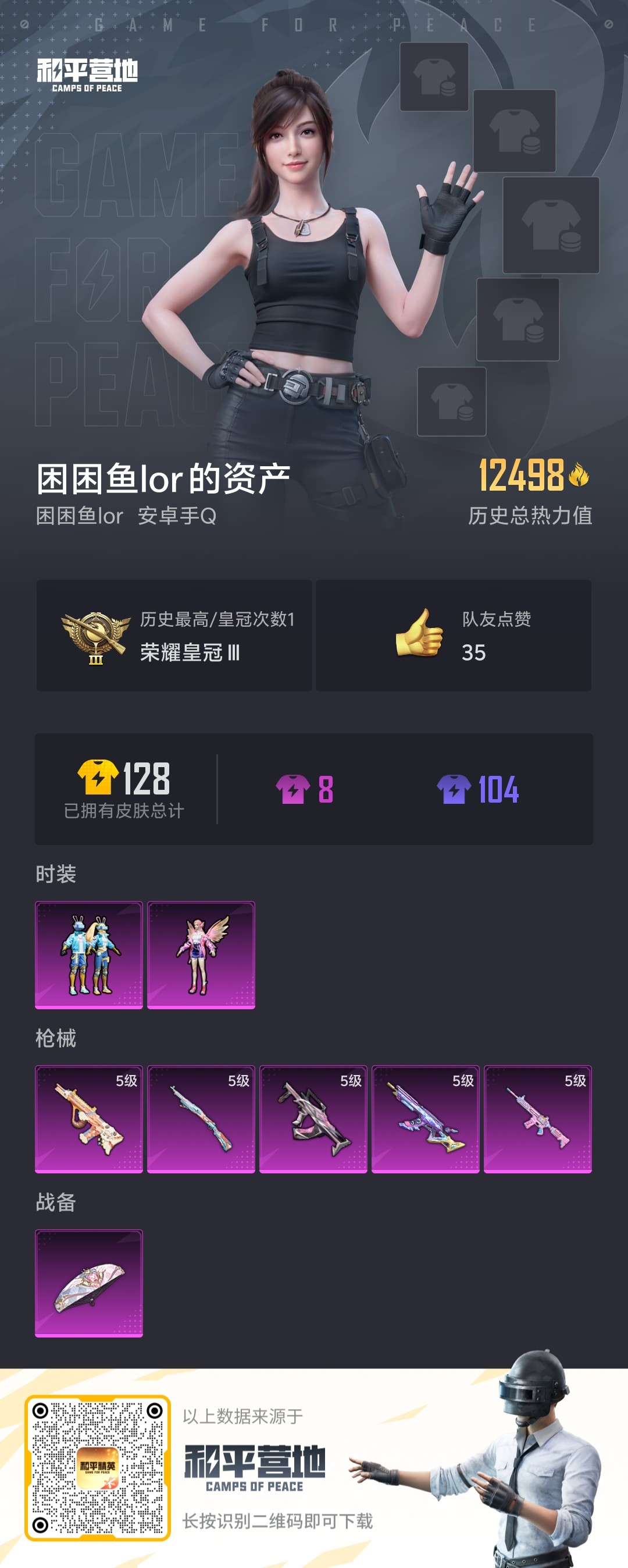HPSJ3299881和平精英账号详情图4 HPSJ3299881和平精英账号详情图4