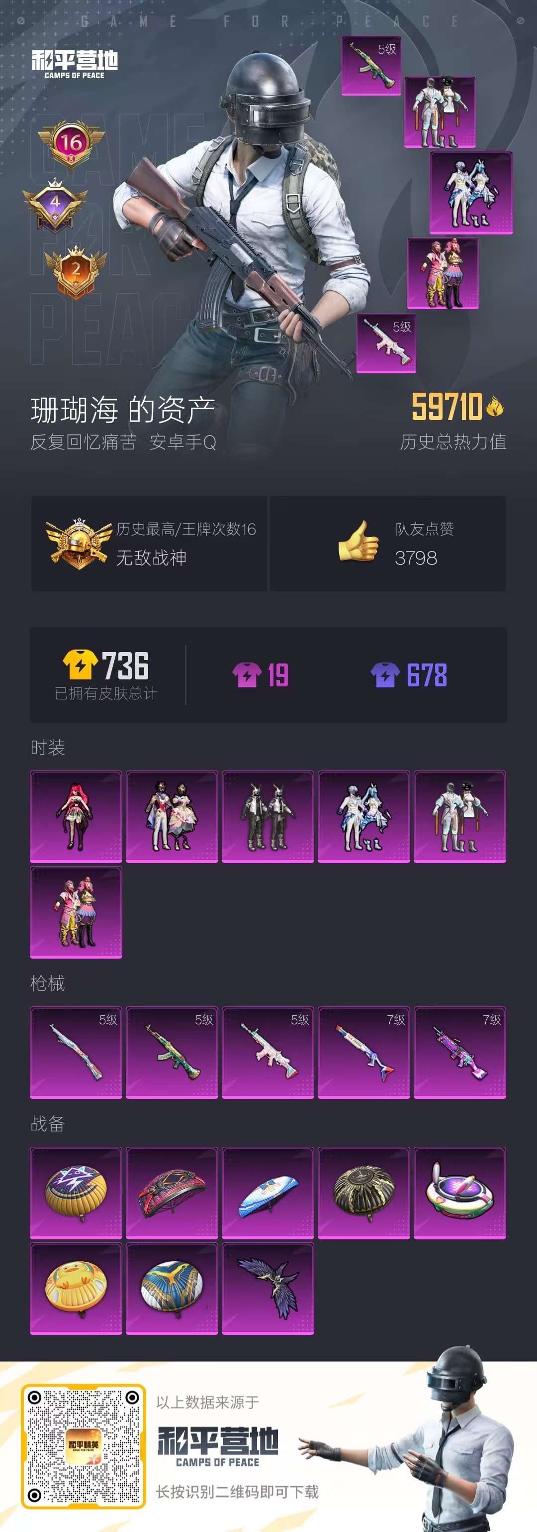 HPSJ3300539和平精英账号详情图3 HPSJ3300539和平精英账号详情图3