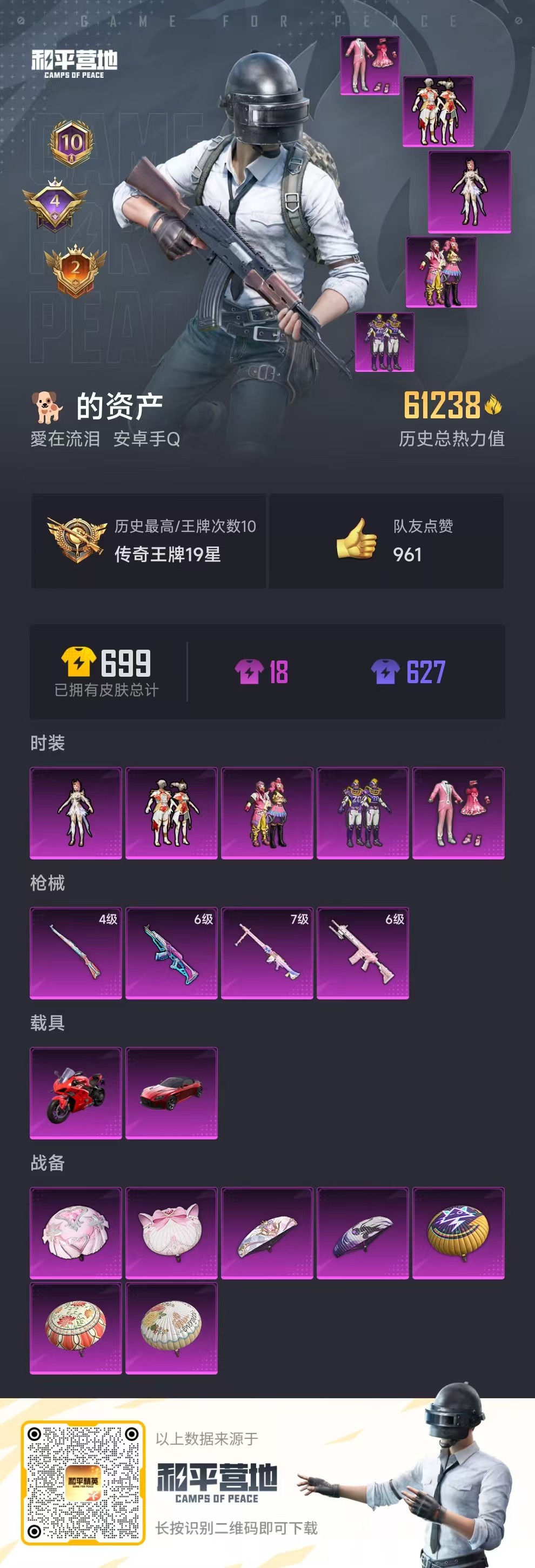 HPSJ3300342和平精英账号详情图3 HPSJ3300342和平精英账号详情图3