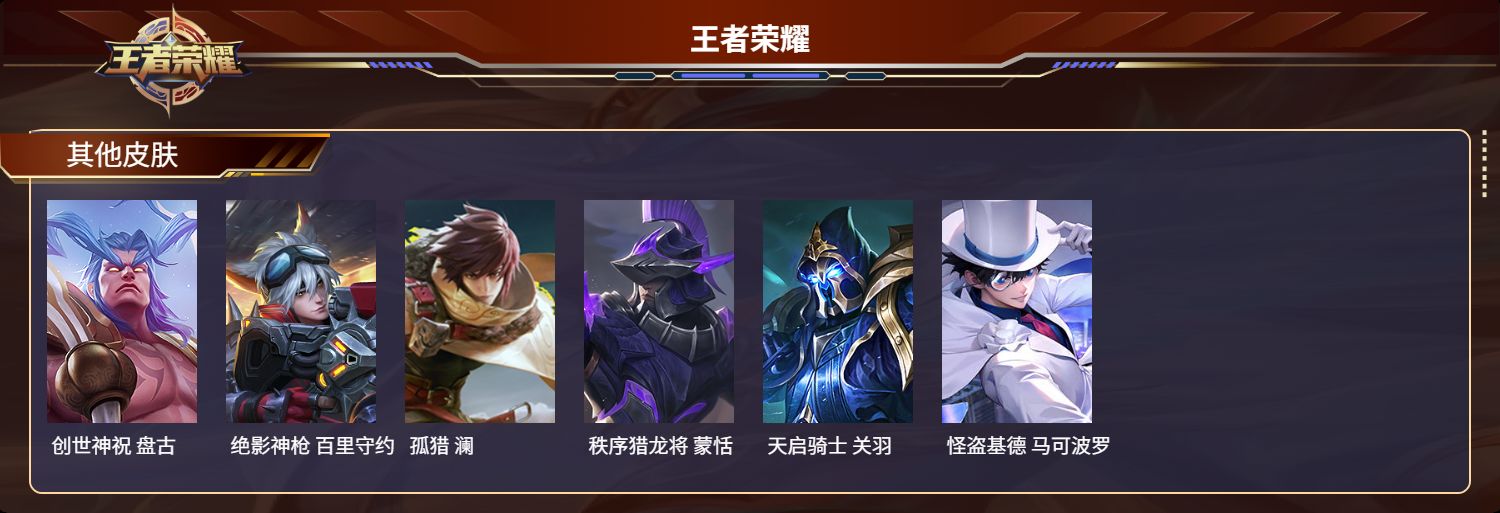 WZMK3224240王者荣耀账号详情图4
