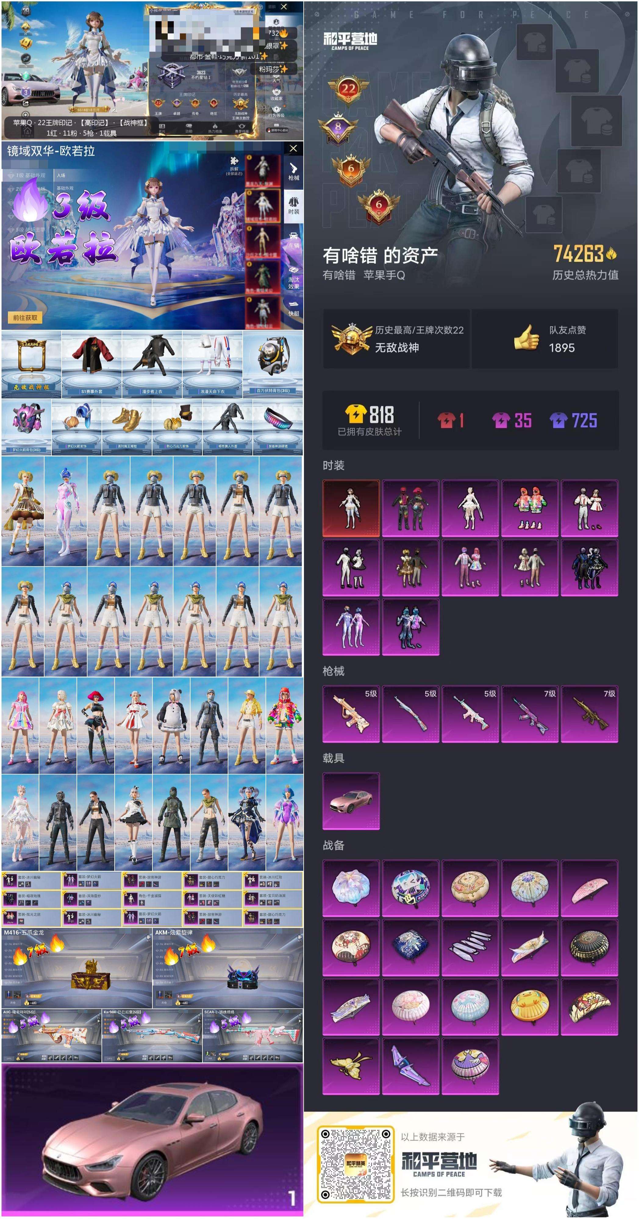 HPSJ3300911和平精英账号详情图4 HPSJ3300911和平精英账号详情图4