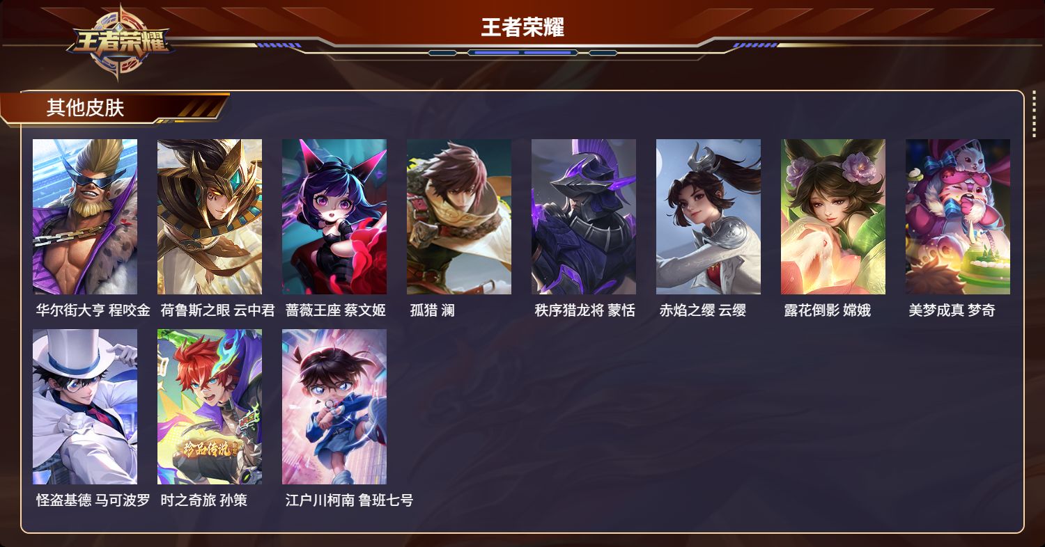 WZMK3226464王者荣耀账号详情图5