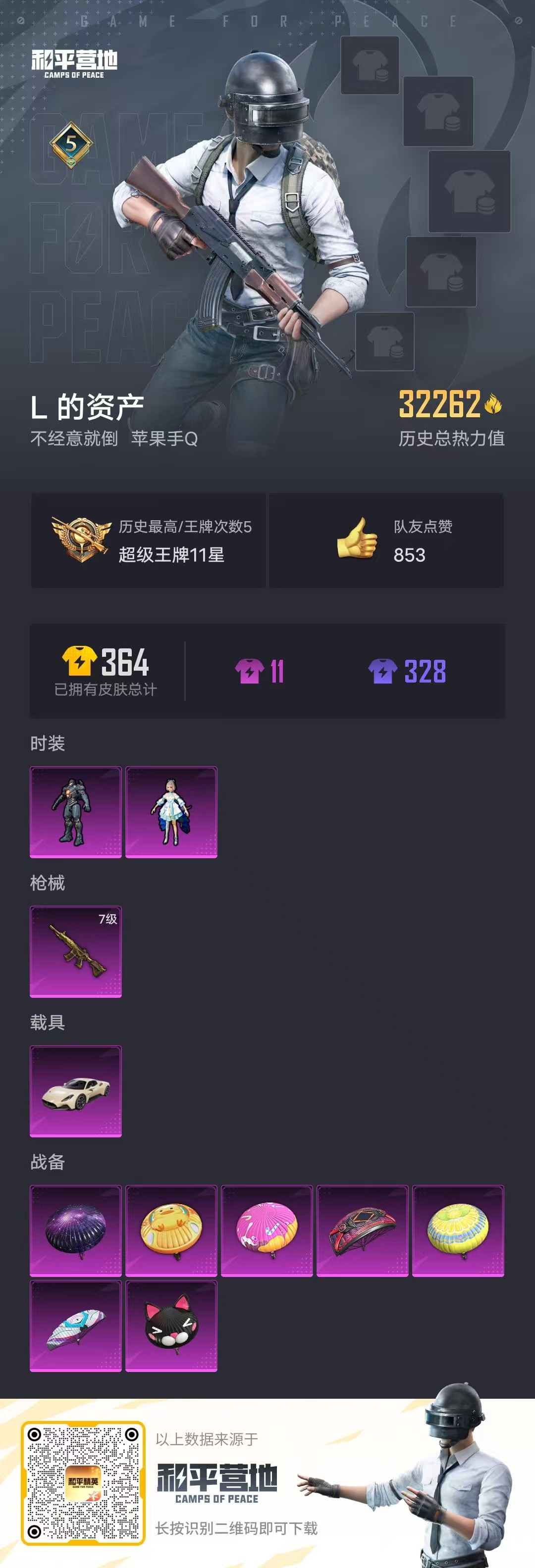 HPSJ3303351和平精英账号详情图3 HPSJ3303351和平精英账号详情图3