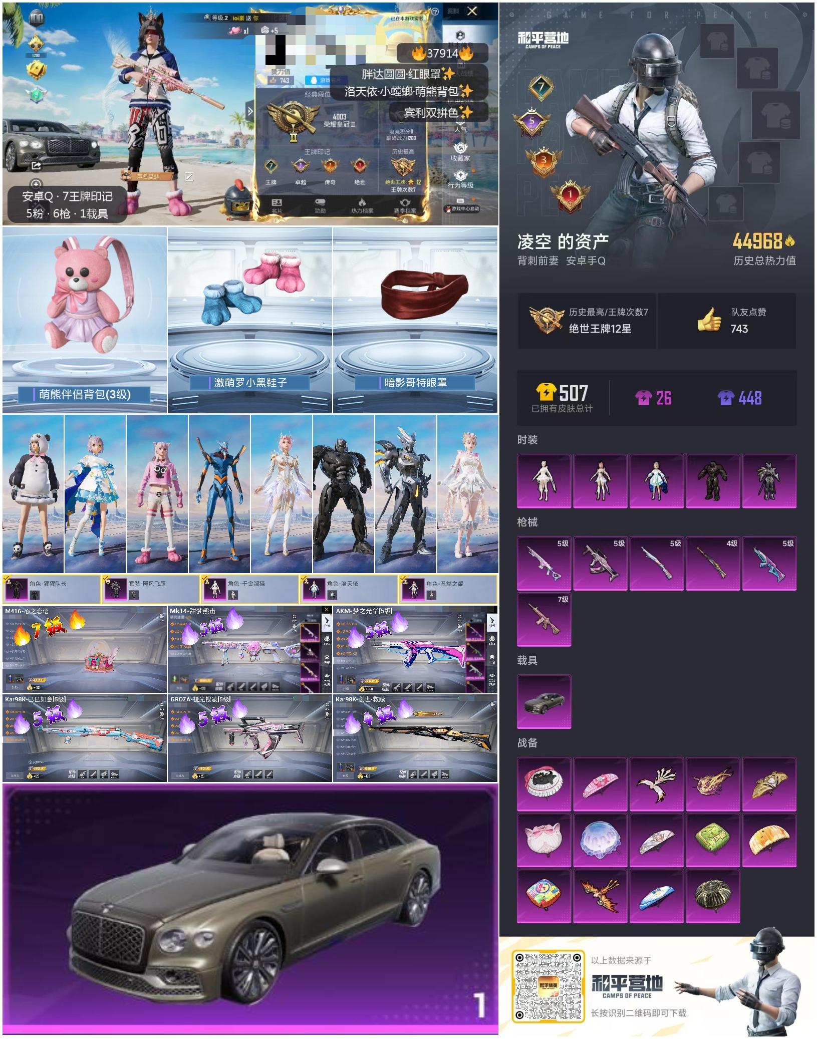 HPSJ3303345和平精英账号详情图4 HPSJ3303345和平精英账号详情图4