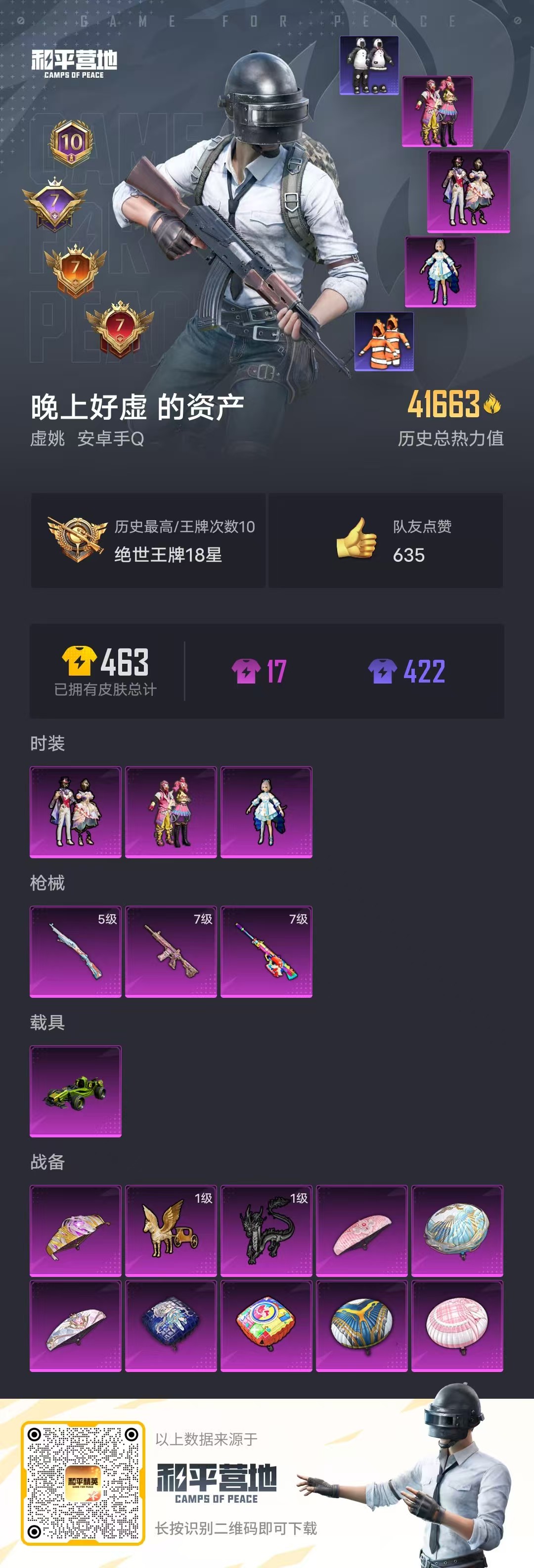 HPSJ3303990和平精英账号详情图7 HPSJ3303990和平精英账号详情图7