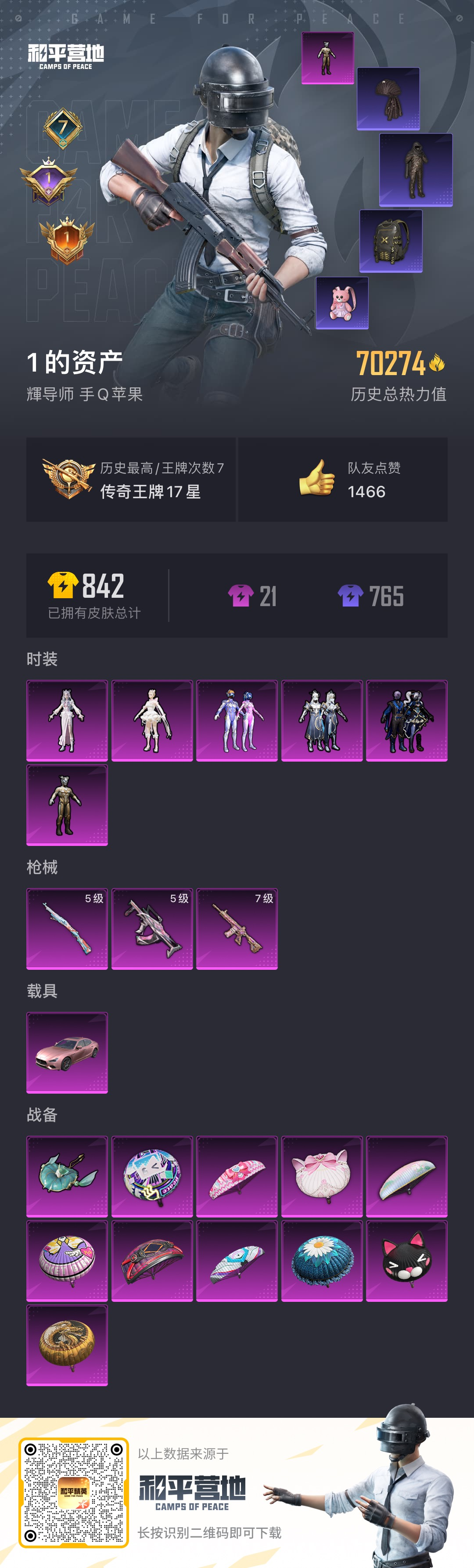 HPSJ3304024和平精英账号详情图4 HPSJ3304024和平精英账号详情图4