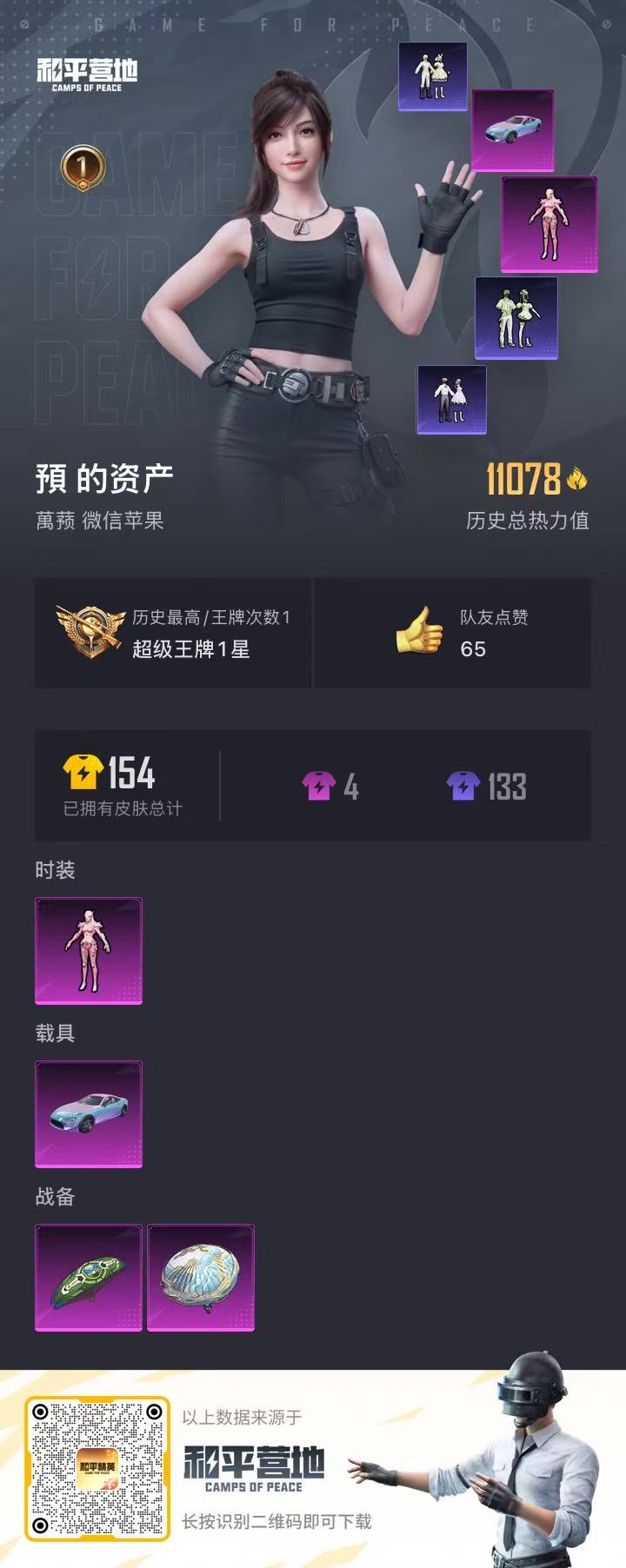 HPSJ3303451和平精英账号详情图3 HPSJ3303451和平精英账号详情图3