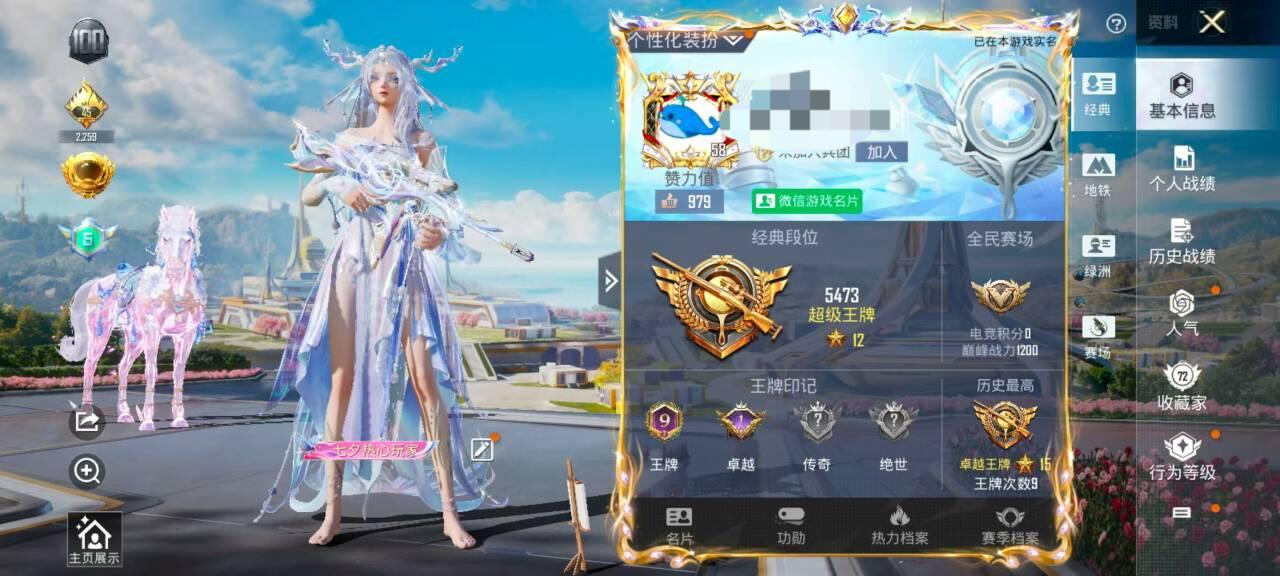 HPSJ3326589和平精英账号详情图2 HPSJ3326589和平精英账号详情图2