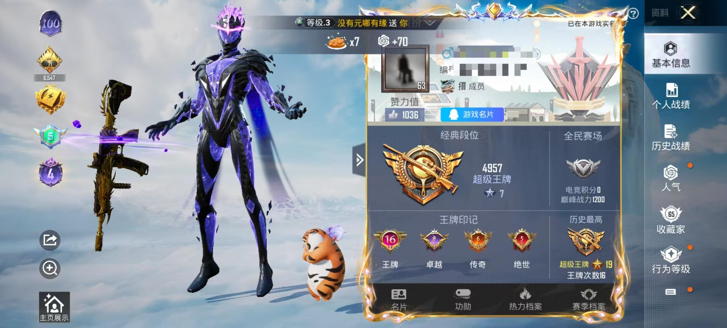HPSJ3326671和平精英账号详情图3 HPSJ3326671和平精英账号详情图3