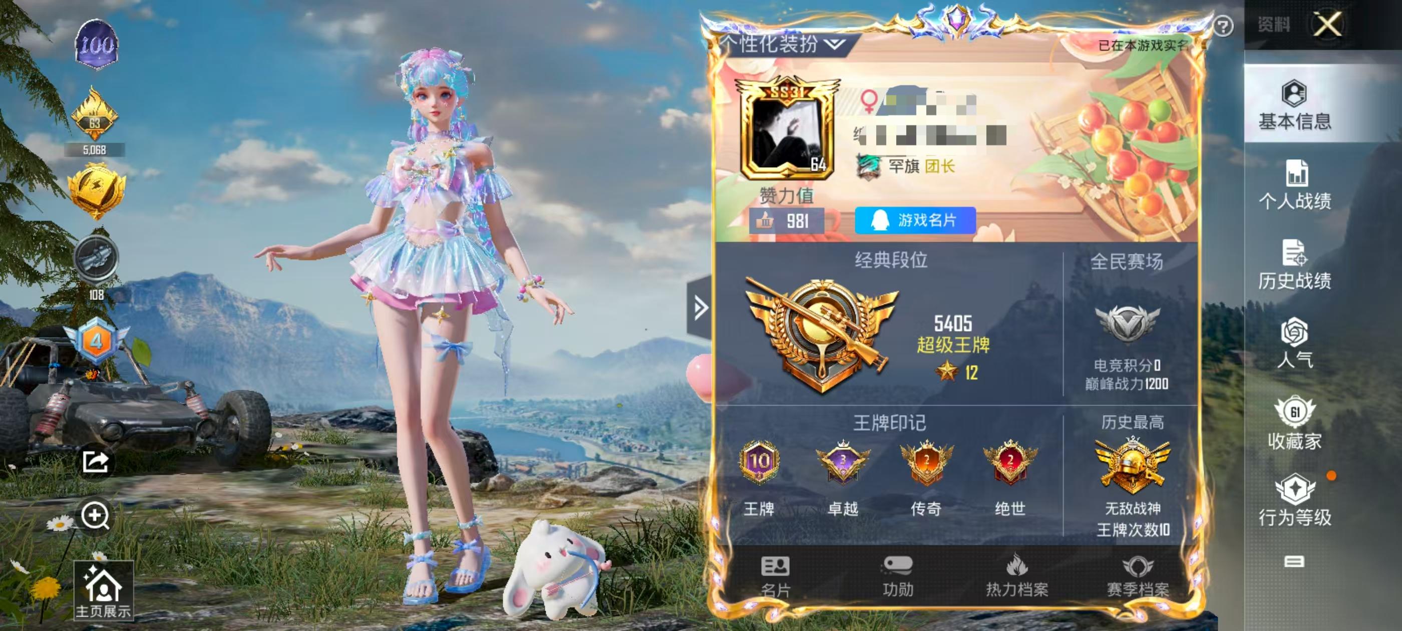 HPSJ3329369和平精英账号详情图2