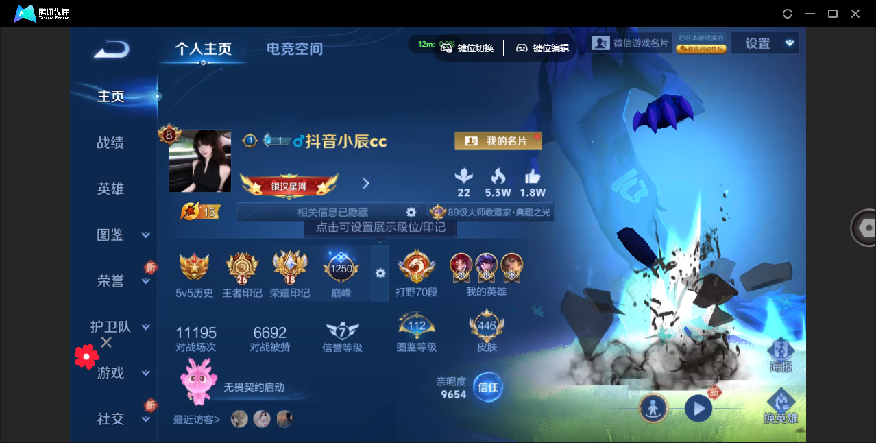 WZCMW3325329王者荣耀账号详情图9