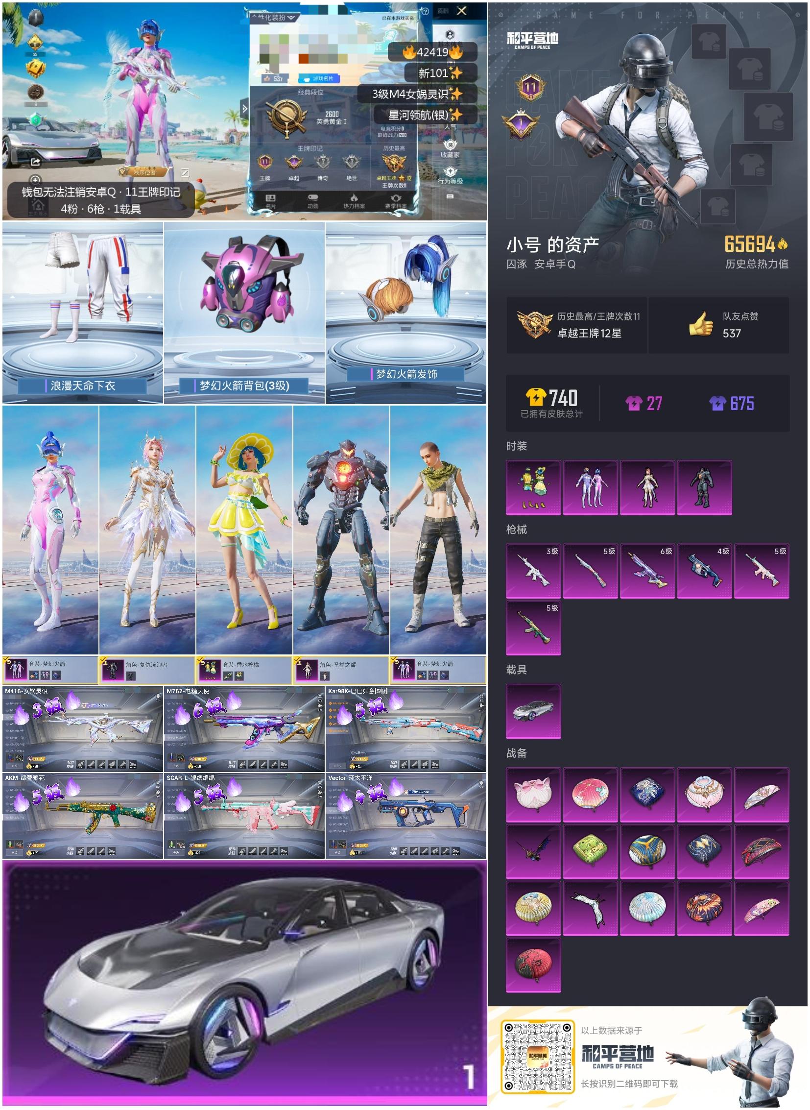 HPSJ3327689和平精英账号详情图3